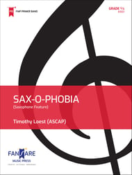 SAX-O-PHOBIA Concert Band sheet music cover Thumbnail